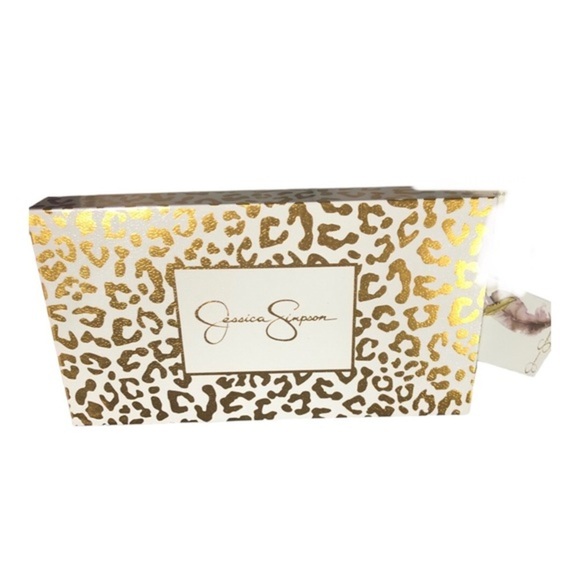 Jessica Simpson metallic clutch wristlet wallet new in box - Picture 11 of 14